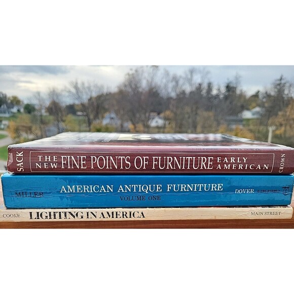 Books Antique American Furniture and Lighting Sack, Cooke, Miller Lot of 3 - Picture 4 of 15